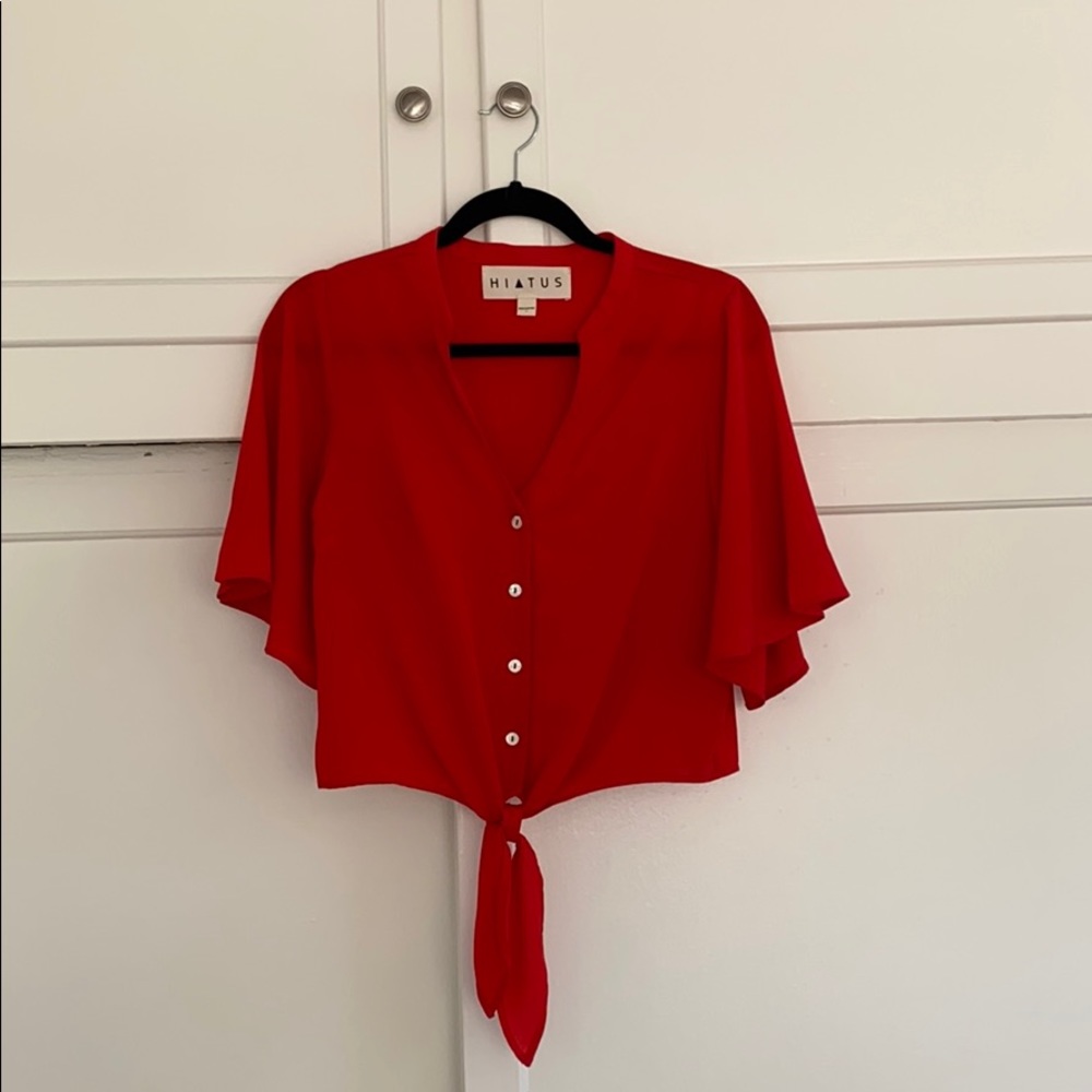 Red Blouse